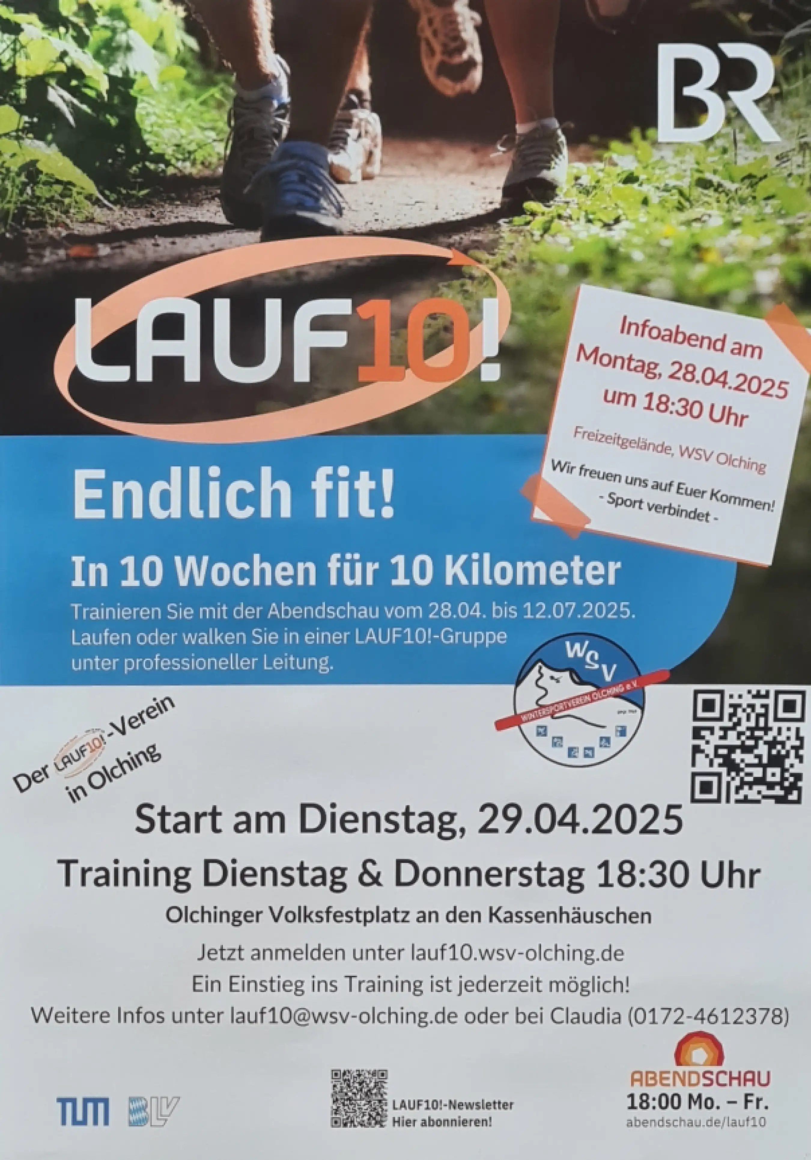 Lauf10!-2025 Plakat