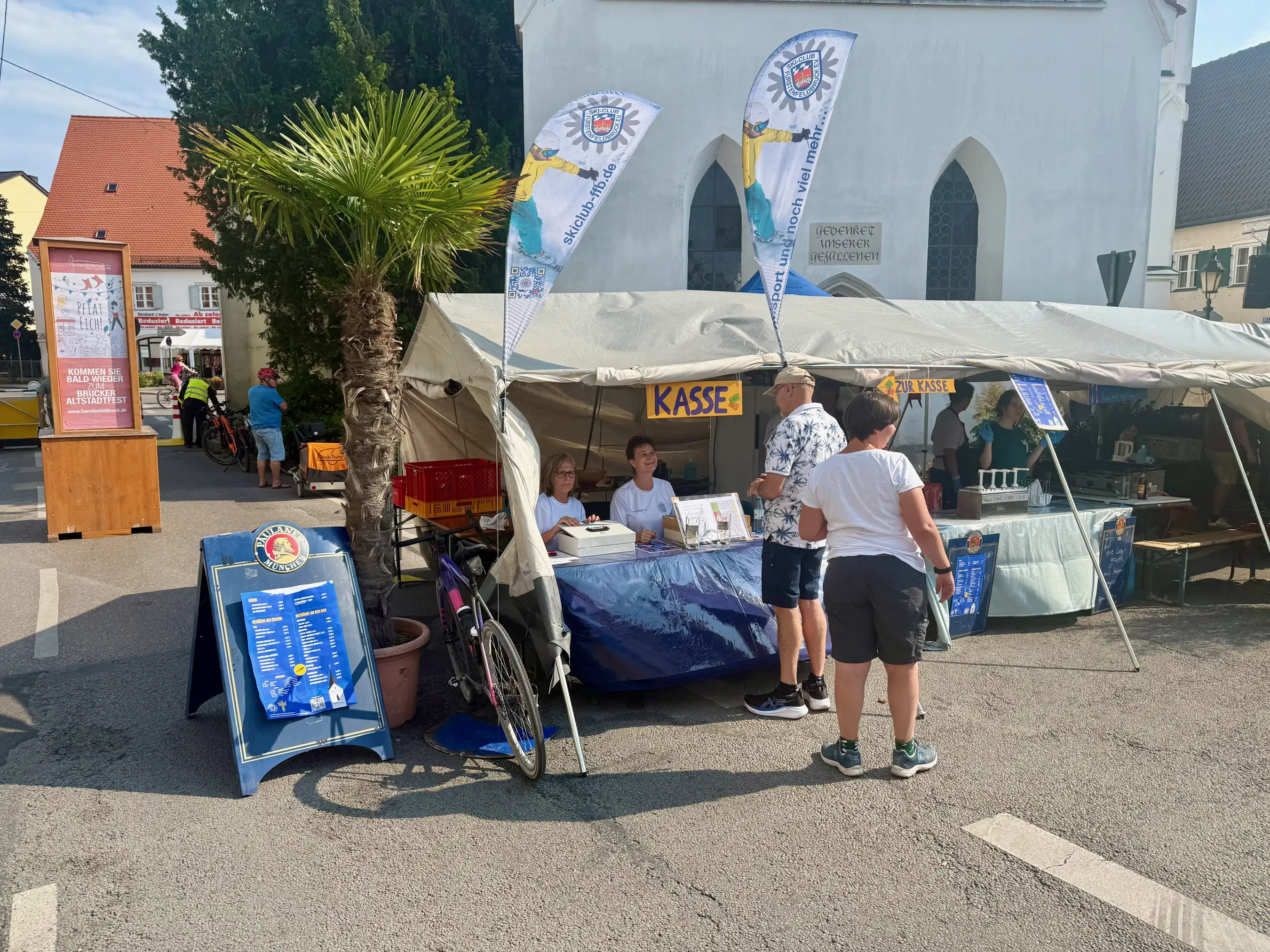 Altstadtfest in der Stadt Fürstenfeldbruck - Kasse