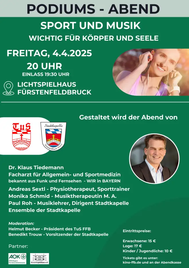 Podiums-Abend: Sport & Musik Skiclub Podiums-Abend: Sport & Musik