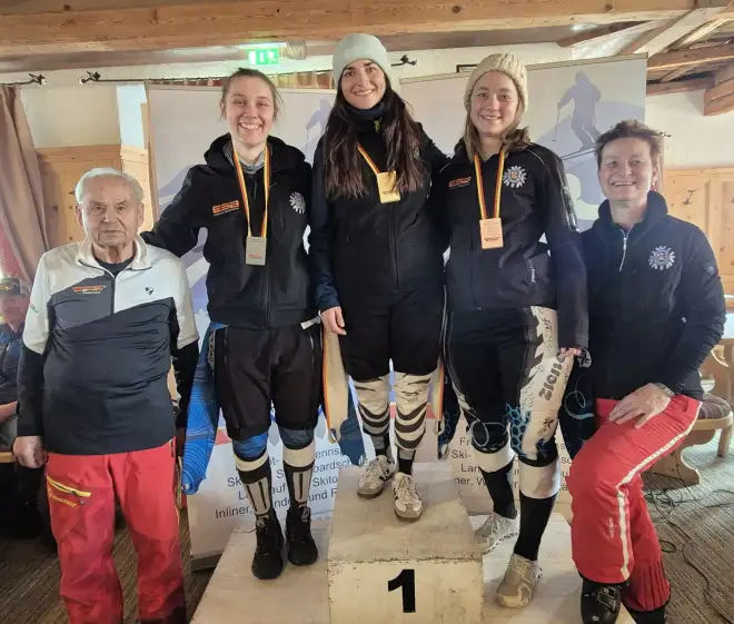 Podest Damen Deutsche Shortcarver-Meisterschaft 2026